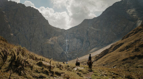 Kyrgyzstan SHAAR WATERFALL / ZHANYGUCH VILLAGE - Alexandra Tolstoy Travel